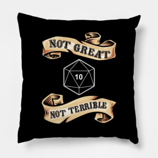 d20 roll 10 not great  not terrible Pillow