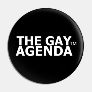 Gay Agenda Pin