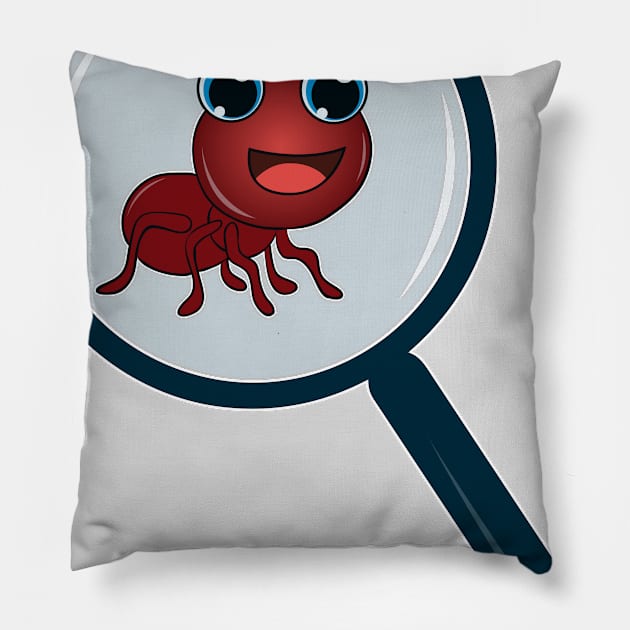 This is an ant's world Pillow by FamiLane