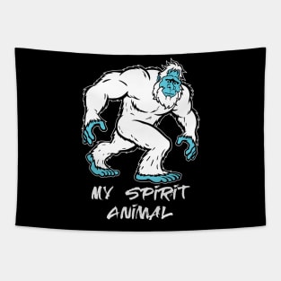 Yeti is my Spirit Animal Tapestry