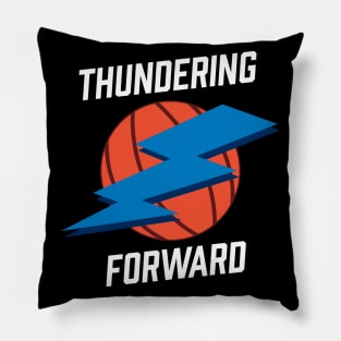 Thundering Forward Pillow