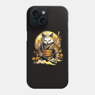 Cat Samurai Phone Case