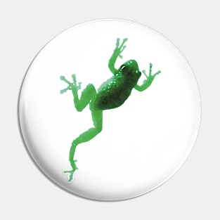 Green Frog Climbing Pin