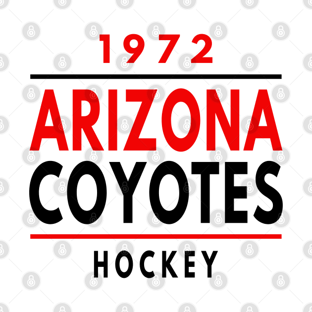 Arizona Coyotes Hockey 1972 Classic by Medo Creations