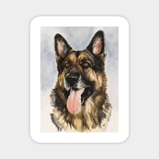 German Shepherd Magnet