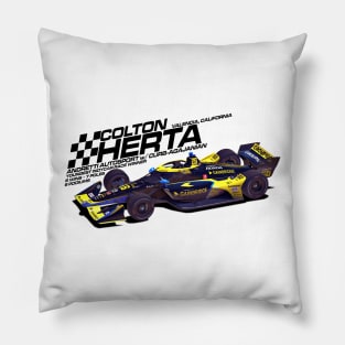 Colton Herta 2022 (black) Pillow