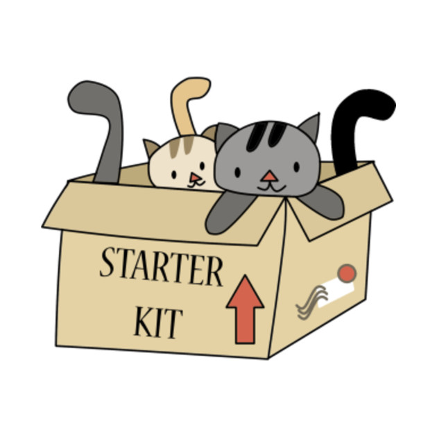 Crazy Cat Lady Starter Kit - Crazy Cat Lady - T-Shirt | TeePublic