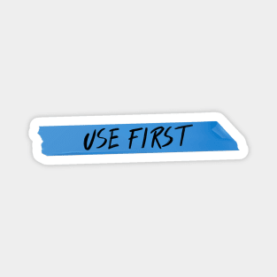 Use First Label Magnet