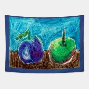 Plum and Apple Tapestry