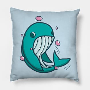 The whale high Pillow