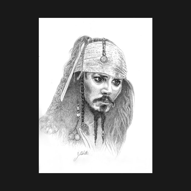 Johnny Depp Captain Jack Sparrow by GunnerStudios