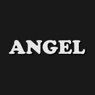 Angel - One Word Caption T-Shirt