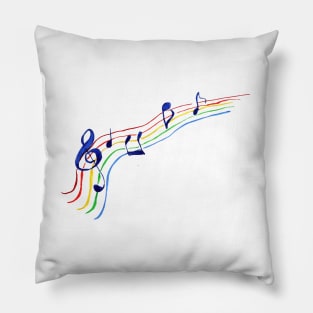 notes. music Pillow