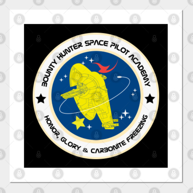 Bounty Hunter Space Academy Logo Star Wars Posters And Art Prints Teepublic