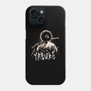 Yasuke - the black samurai Phone Case