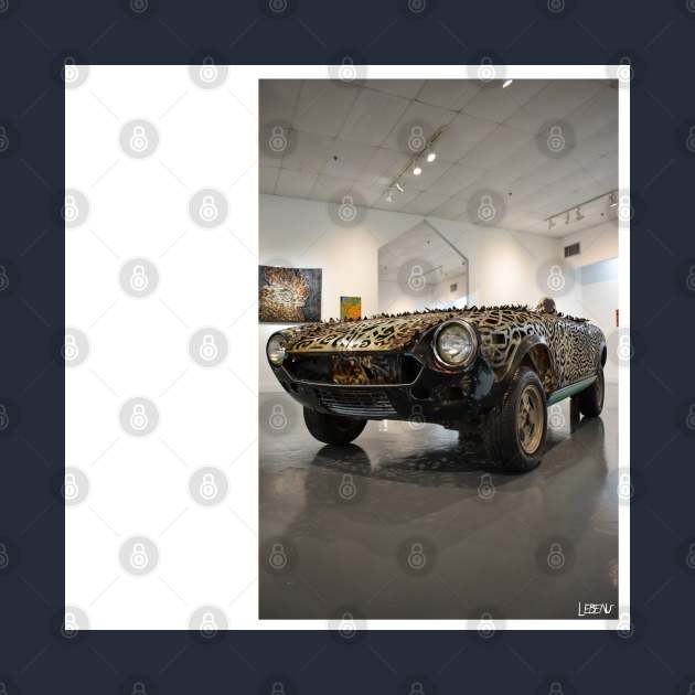 crazy iron car ecopop in museum photograph by jorge_lebeau