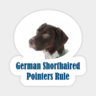 German Shorthaired Pointers Rule Magnet