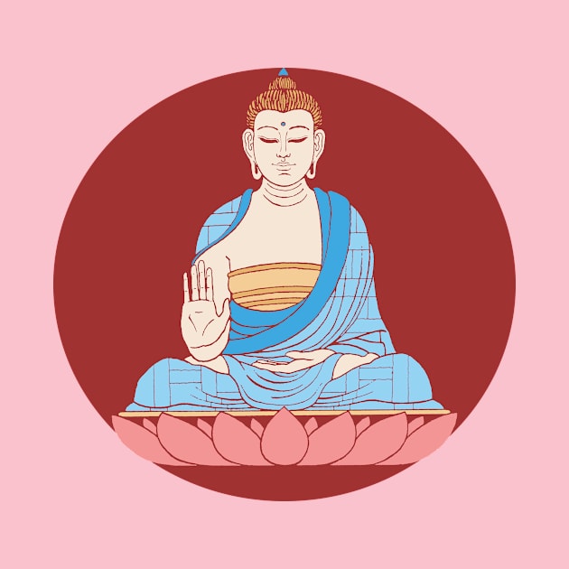 Gautama Buddha by pandascool