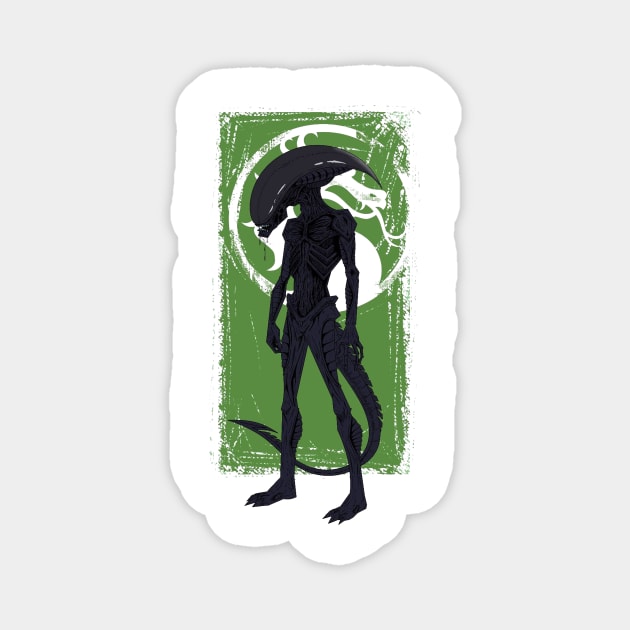 xenomorph Magnet by dubcarnage