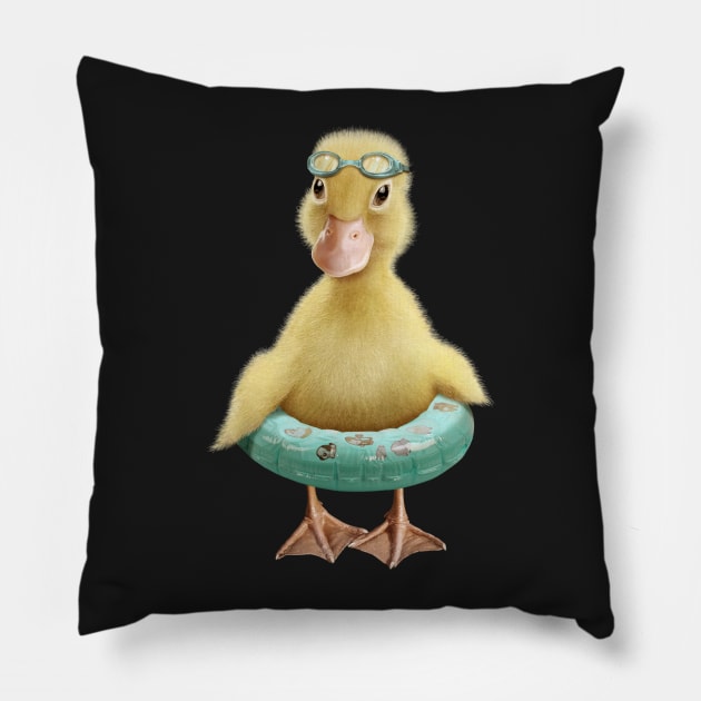 DUCK Pillow by ADAMLAWLESS