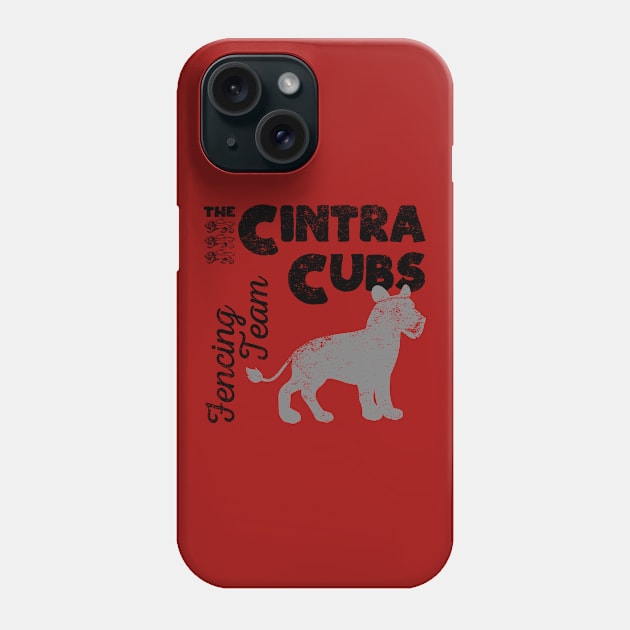 Ciri: Cintra Cubs Fencing Team Phone Case by MoxieSTL