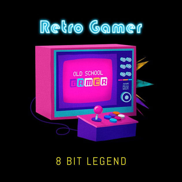 Retro Gamer Logo 1 by Batocera Nation