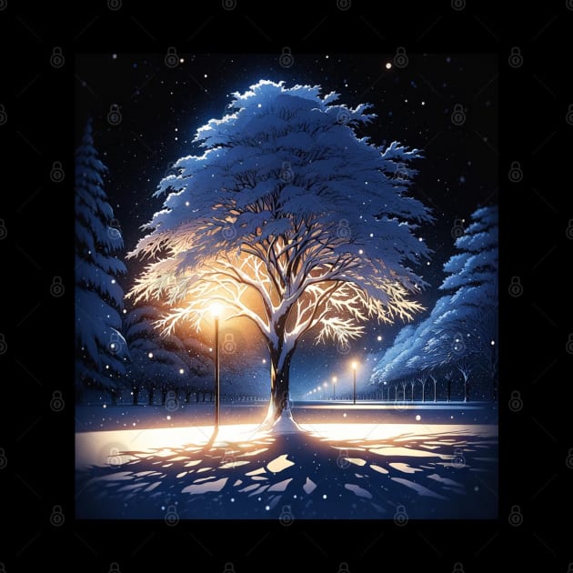 Snowy Night by InnerMirrorExpressions