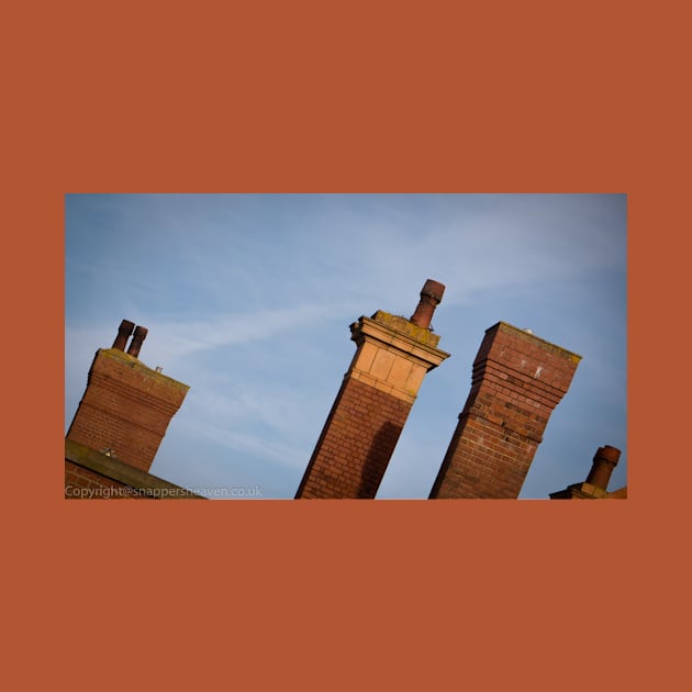 Chimneys of Kettering Station in colour from Kettrin'Kollection by bywhacky