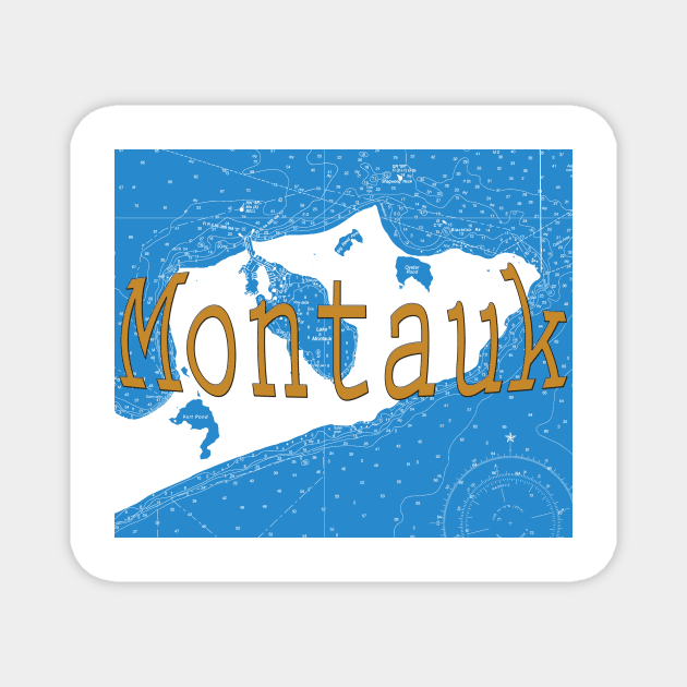 Montauk Graphic Magnet by Degroom