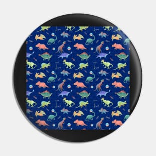 Dinosaur playground pattern Pin