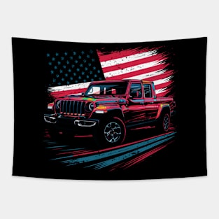 Jeep Gladiator (JT) - US Flag Tapestry