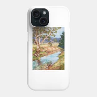 Bylong Creek, after rain Phone Case