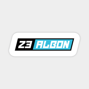 Alex Albon 23 F1 Driver Magnet