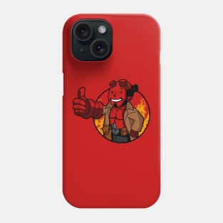 Cool Superhero Hell Demon Gamer Parody Mashup Phone Case