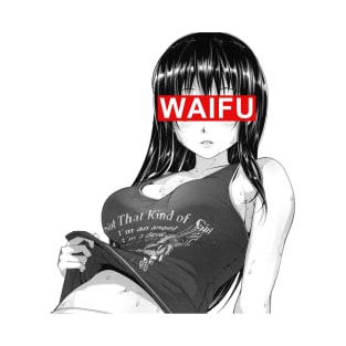 Waifu - Sweaty Busty Girl T-Shirt