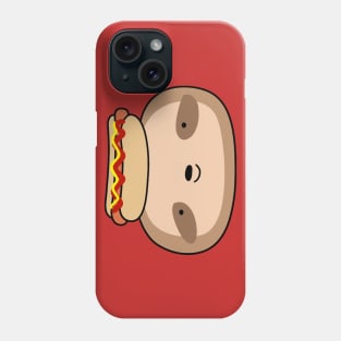 Hotdog Sloth Face Phone Case