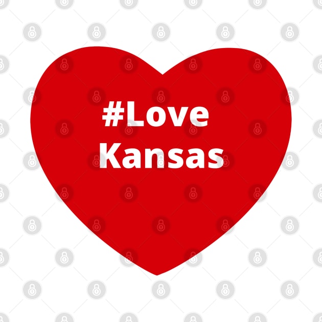 Love Kansas - Hashtag Heart by support4love