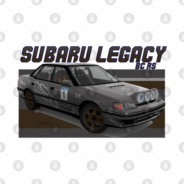 Subaru Legacy BC RS by PjesusArt