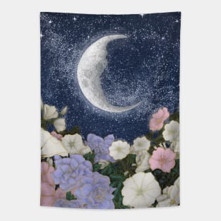 Moonlight in the Garden Colour Version Tapestry