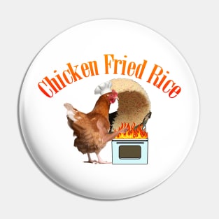 Chicken Fried Rice Rooster Chef Meme Pin