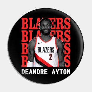 Portland Trail Blazers Deandre Ayton 2 Pin