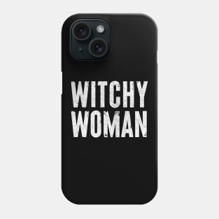 Witchy Woman / Faded Typography Design Phone Case