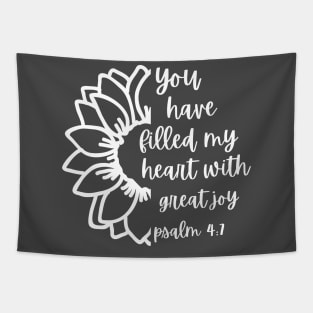 You have filled my heart with great joy! Tapestry