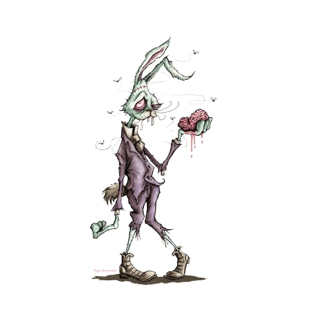 Bugs Zombunny by PickledCircus