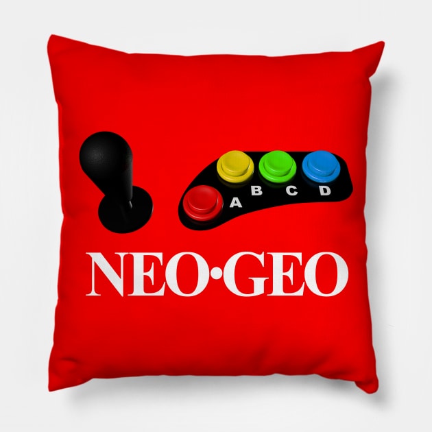 Neo Geo Arcade Pillow by CCDesign