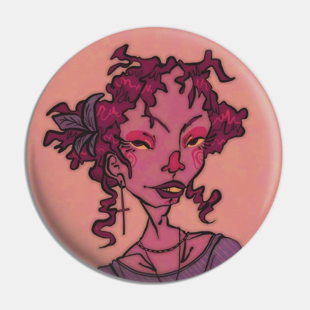 Helium Pin by Markie Moo Art