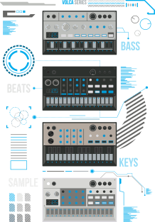 Volca Series / Blue Magnet