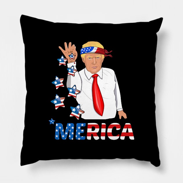 Trump Bae 'Merica 2020 Pillow by Rebrand