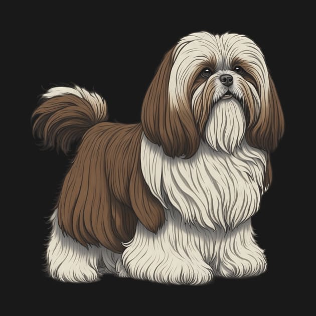 Lhasa apso by KhalidArt