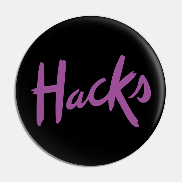 Hacks HBOMax Original Logo purple Pin by Emmikamikatze